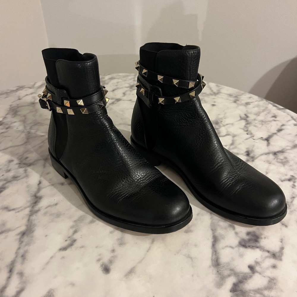 Valentino Studded Booties